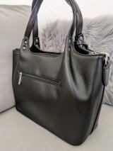 Стильна сумка Everyday Line з екошкіри для щоденних образів INNOE 350011-3 Чорний