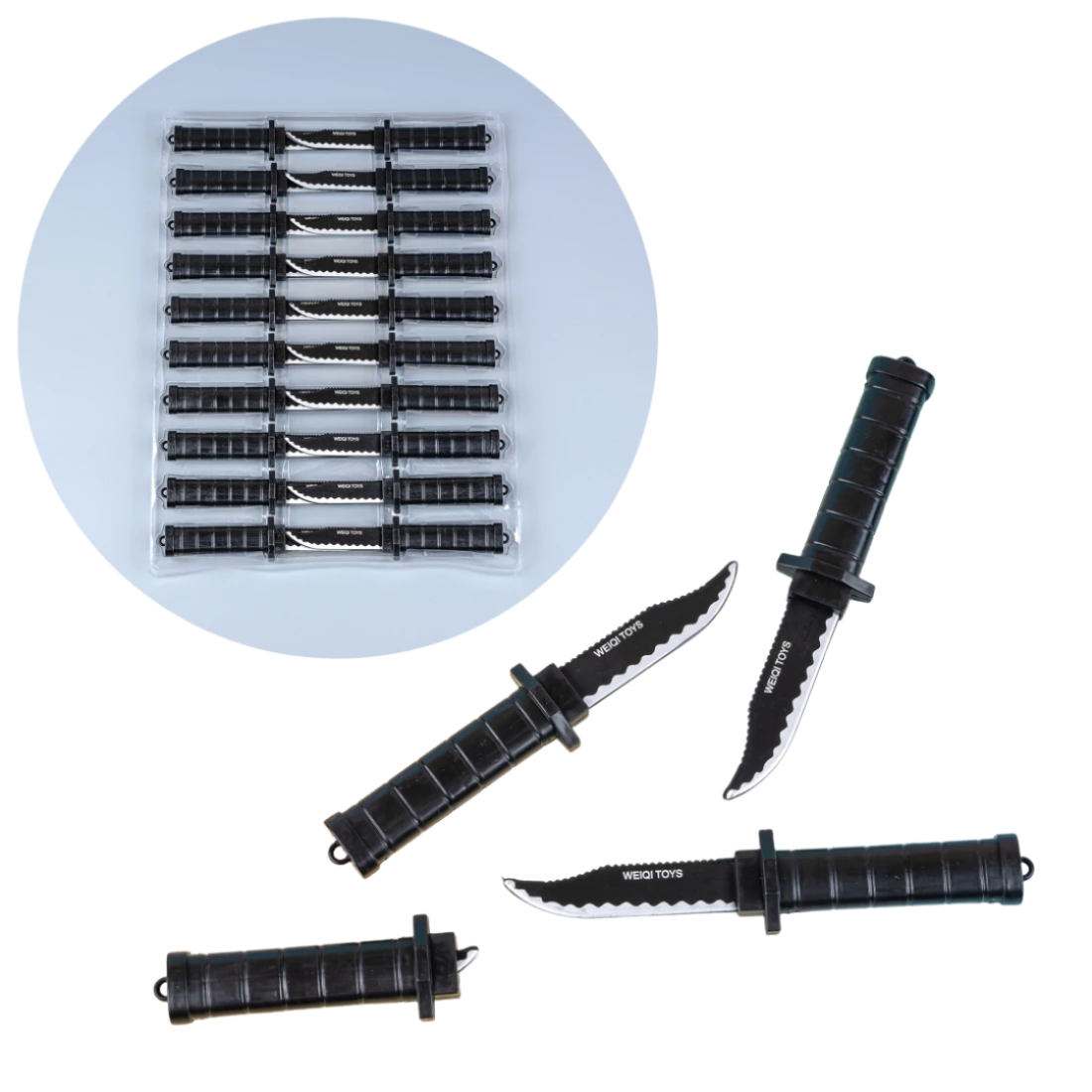 Дитячий ніж з лезом, що забирається Клинок 17 см