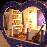 3D Румбокс у формі серця "Boy`s room" DIY Dollhouse - Купити