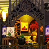 3D Румбокс Чарівне місто Holo DIY Dollhouse + Пилозахисний купол