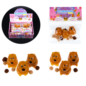 Іграшки антистрес Капібара 3 см, 35 ​​г - Купити