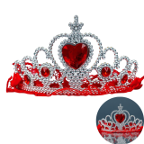 Святкова корона Серце червоне 7,5 см