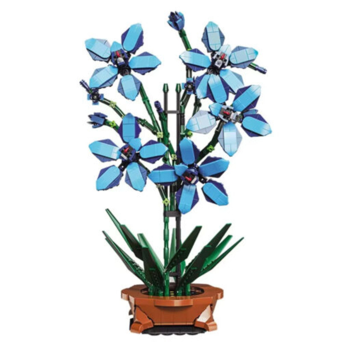 Букет цимбідіуму синього кольору 1907 деталей - Купити
