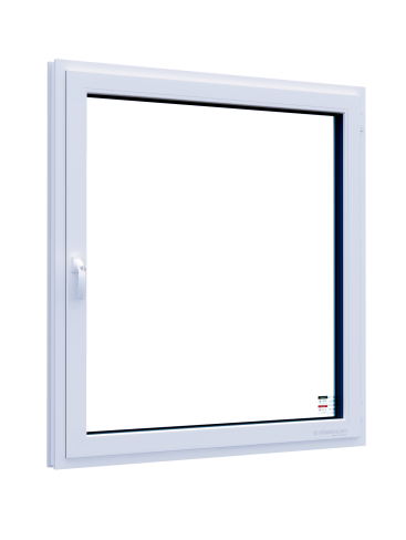 Противозламне панорамне біле металопластикове вікно ліцензія RC2N (8 точок замикання, загартоване скло) 1300х1400 мм - Купити