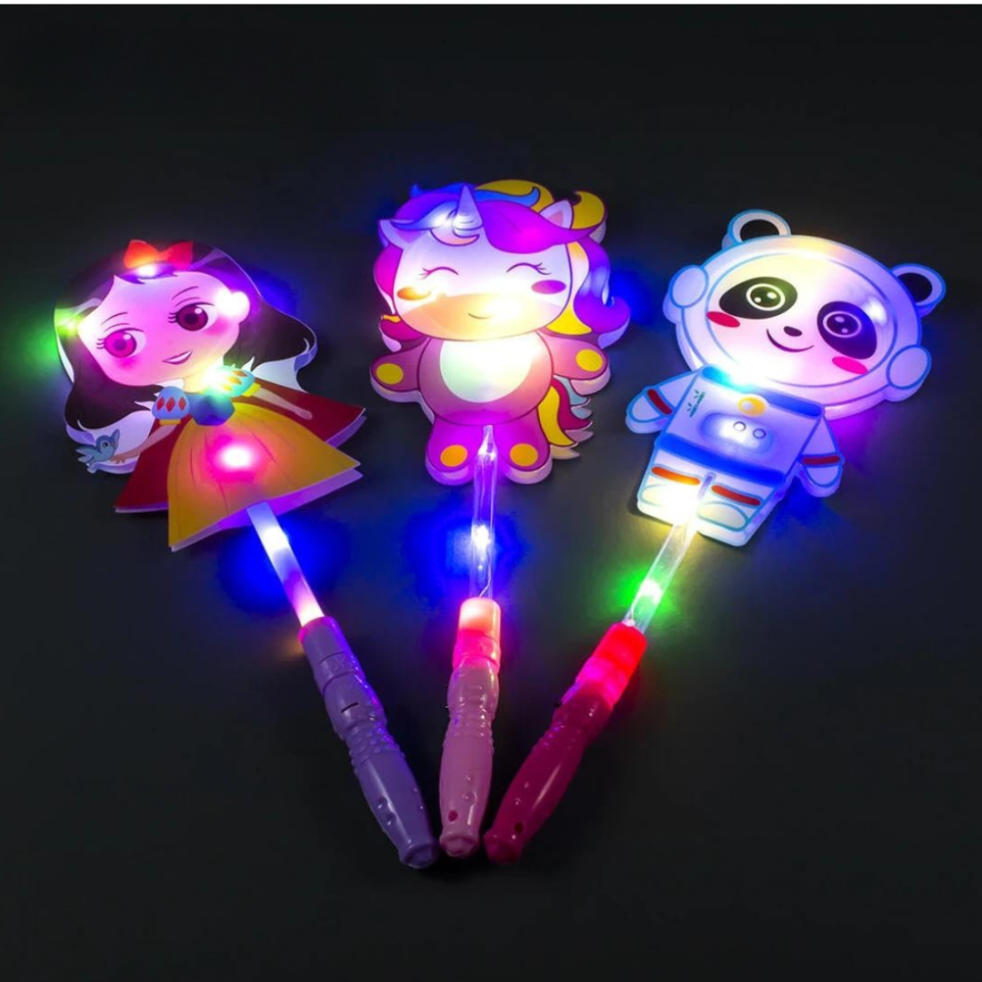 Сяючі палички 3-D Мультик 6 видів - Pobut