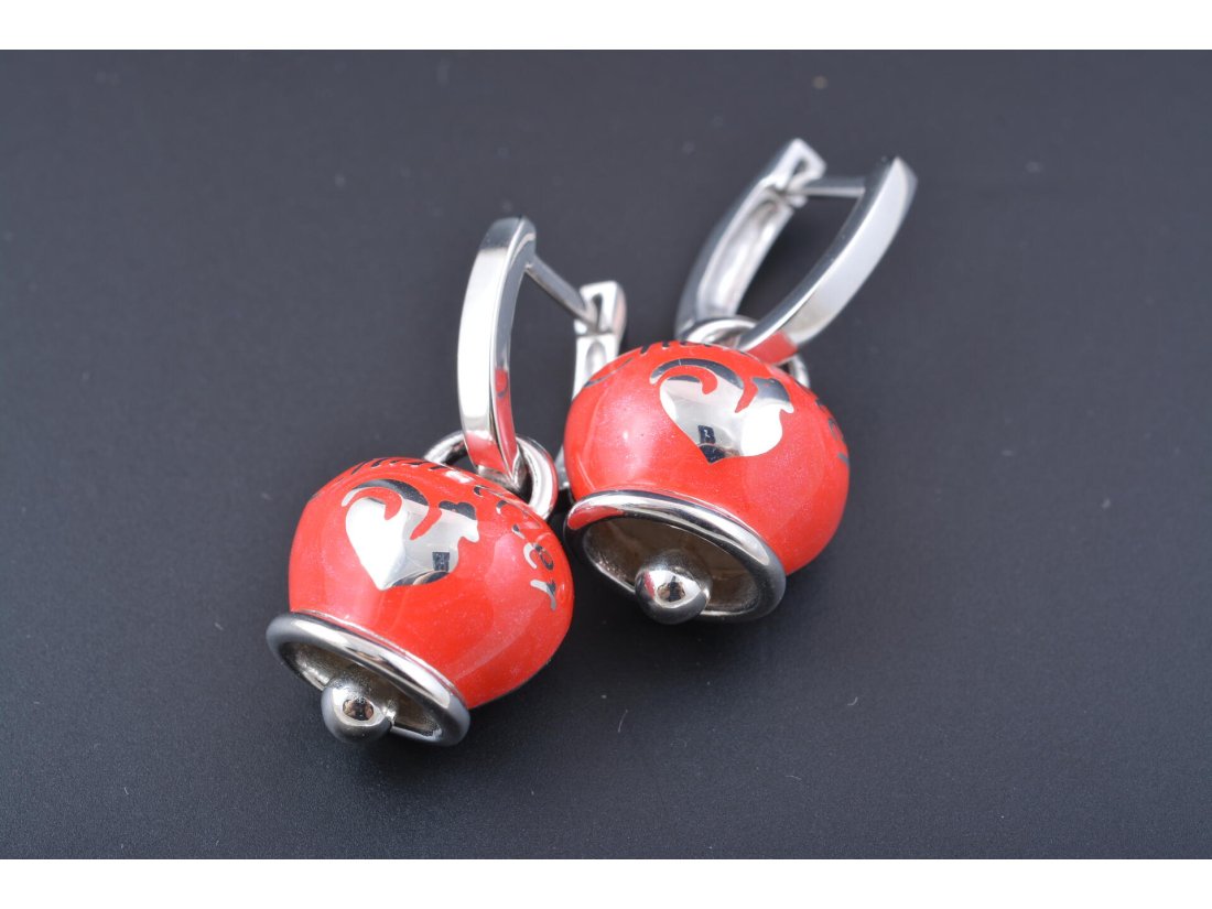 Сережки у стилі Chantecler, срібло