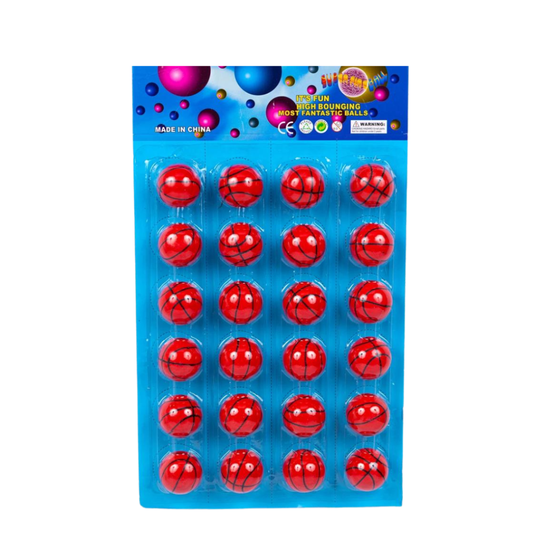 М'ячики стрибунці Баскетбол 32 мм