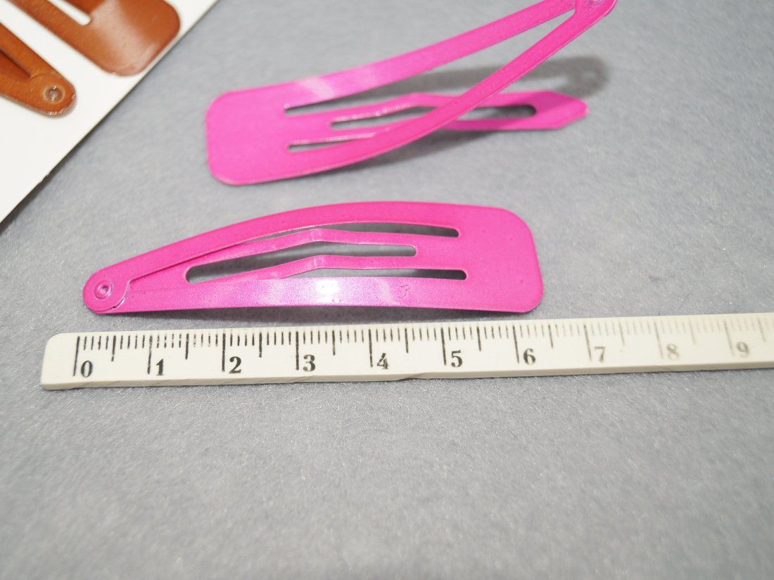 Заколка Тік-так. 6.5 см. - Кристалік