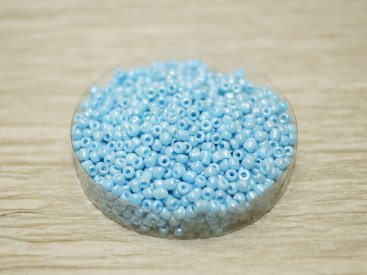 Бісер-Дрібний, Китайський 450г. Блакитний. - Купити