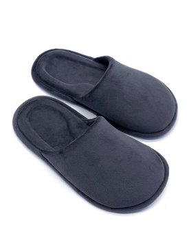 Анатомічні домашні капці Family story сірого кольору із закритим Barefoot носком - Купити