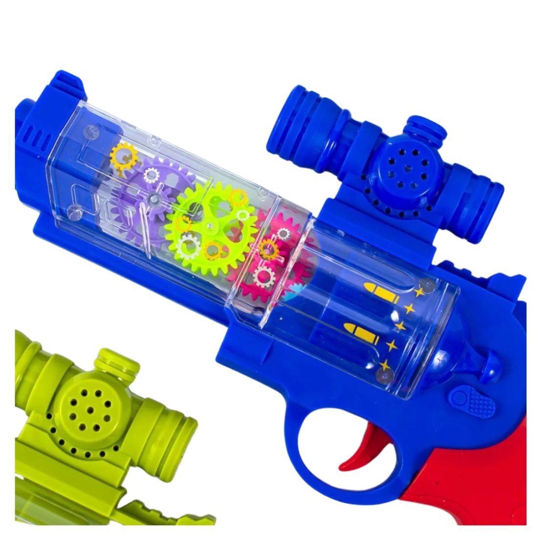 Сяючий, звуковий пістолет Шестерня - Pobut