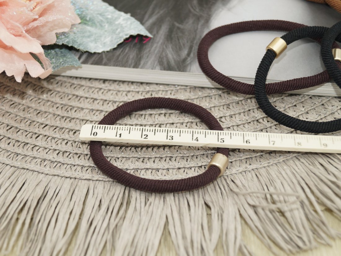 Резинки для волосся. Тонкі. - Кристалік