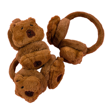 Хутряні навушники капібари 6 штук - Купити