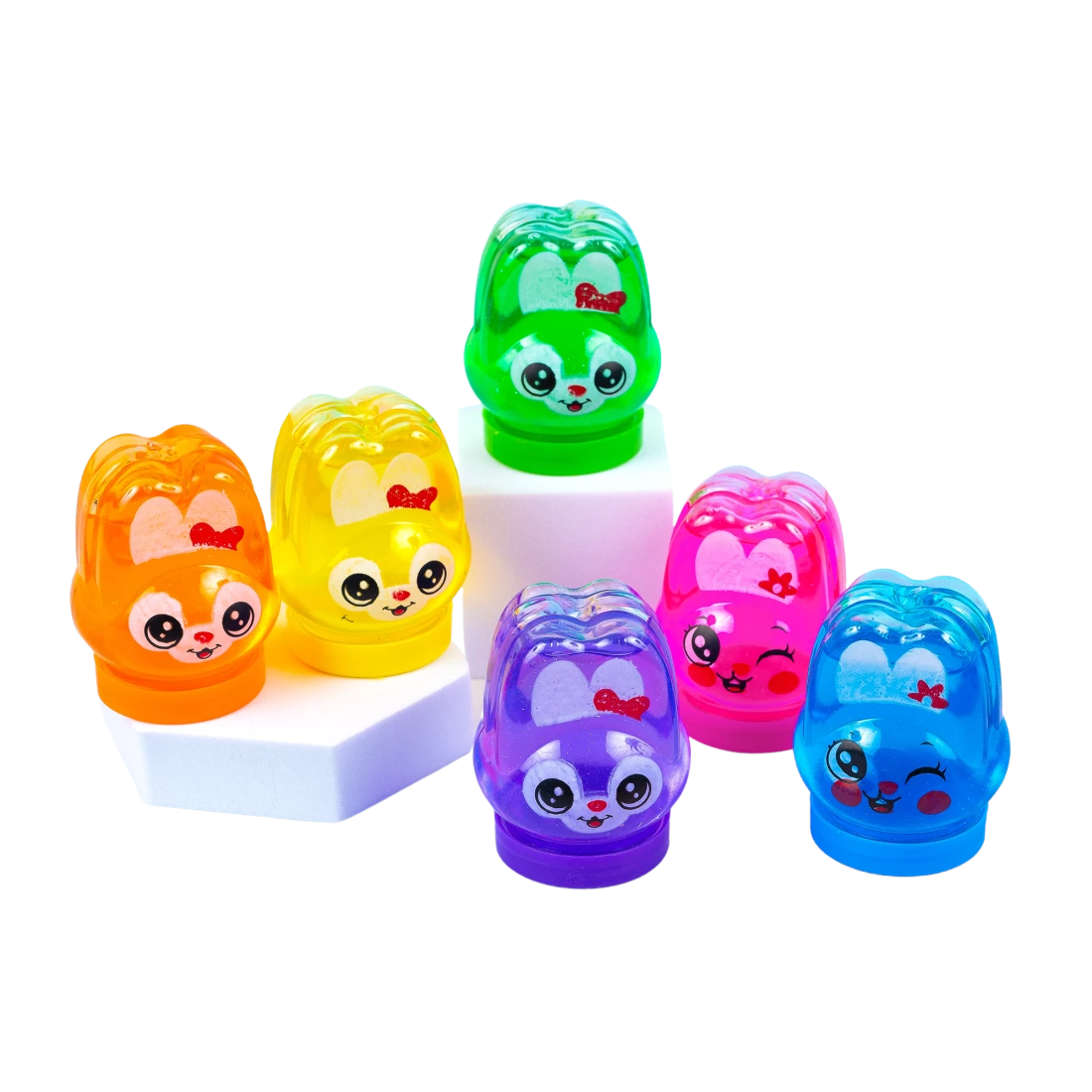 Слайм Зайченя 6 см, 64 г