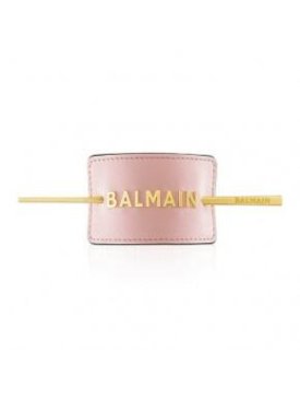 Limited Edition Pastel Pink Hair Barrette with golden logo S - Заколка для волосся - Купити