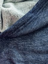 Жіночий костюм з м’яким начісом і благородним блиском INNOE 210366-4 Темно-синій