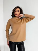 Практичний гольф однотонний жіночий INNOE 230208-23 Бежевий