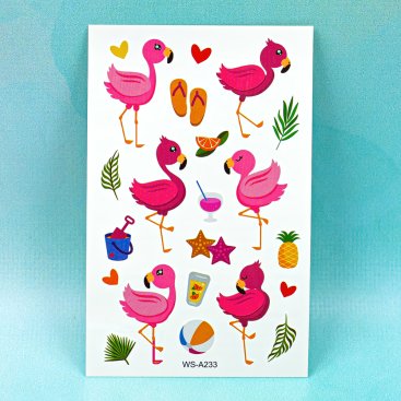 Дитячі татуювання Фламінго WS-A233 - Купити