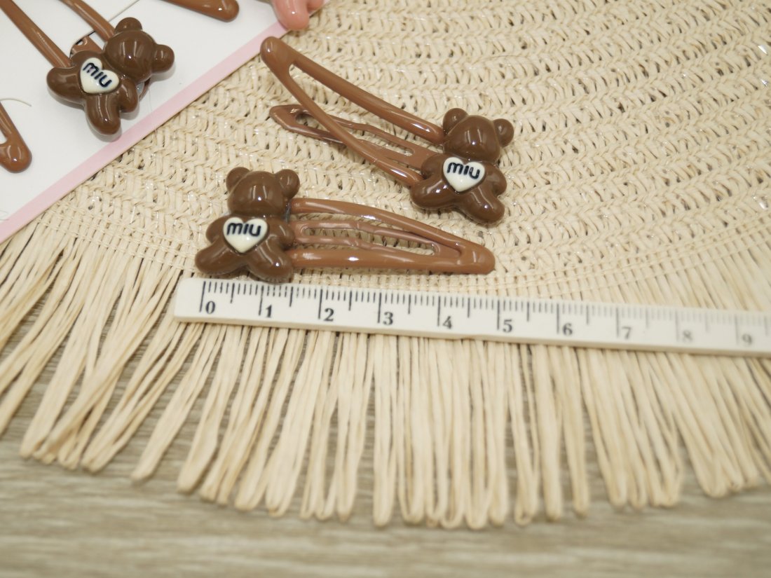 Дитячі заколки для волосся. Тік-так 5 см. - Кристалік