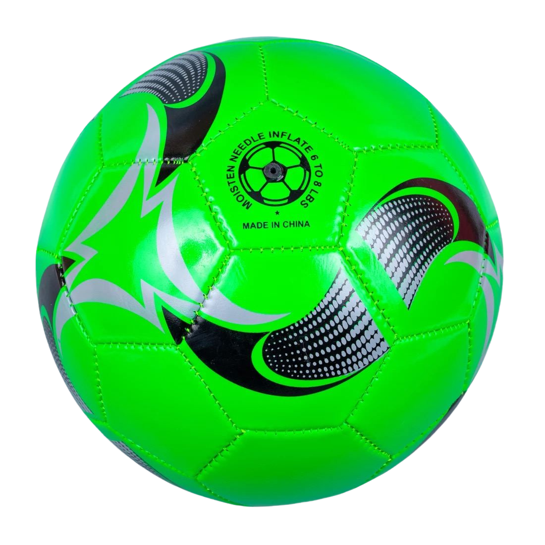 М'яч футбольний зелений 68 см