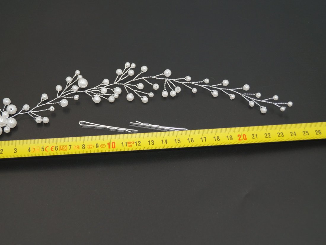 Гілочка весільна. 24 см. - Кристалік