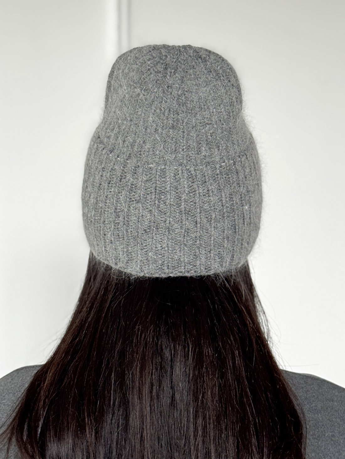 М’яка шапка-біні на флісі для холодної пори року INNOE 950826-1 Сірий