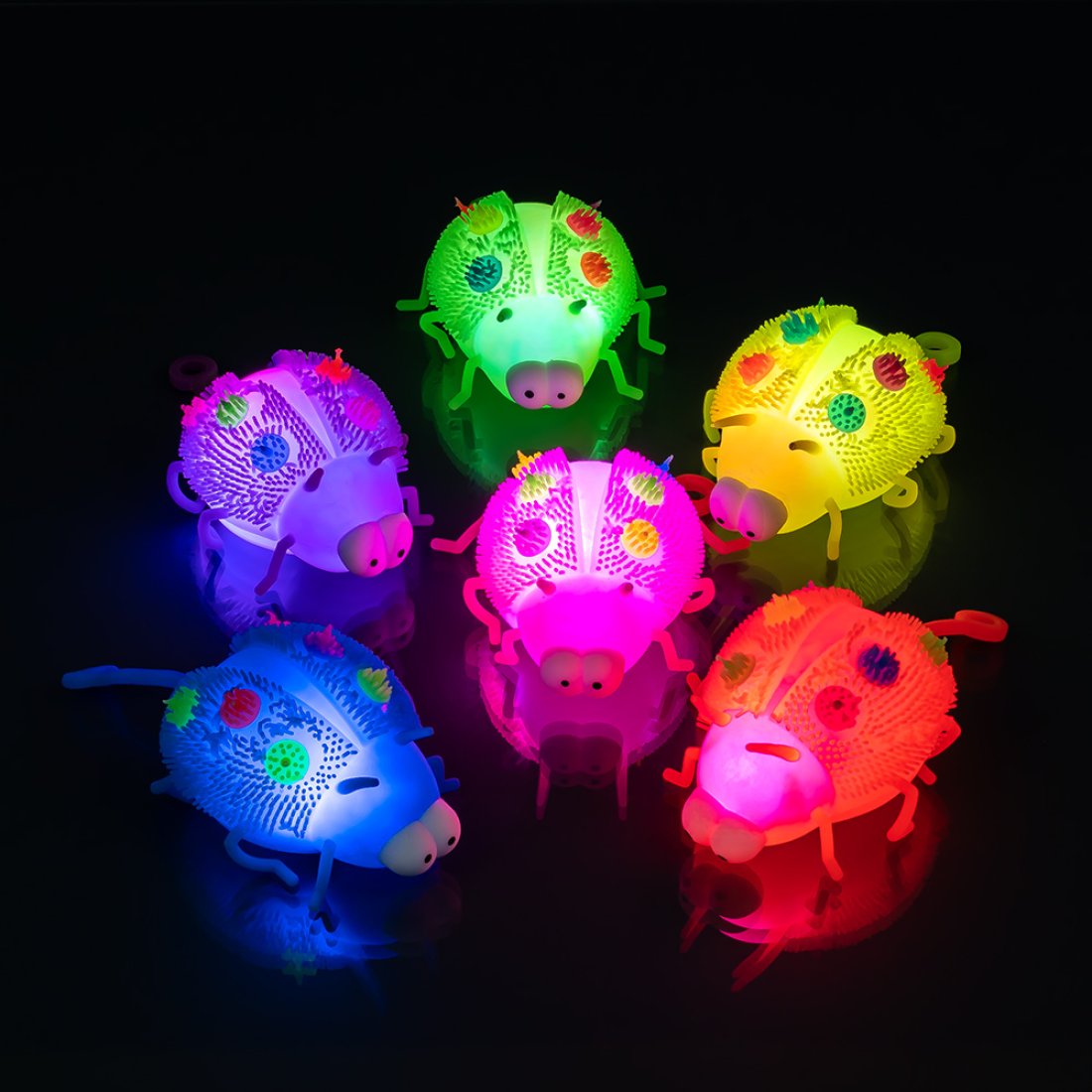 Сяючі Божі Корівки їжачки 10 см - Pobut