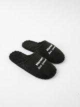 Чоловічі домашні капці Класичні з принтом Магнит для грошей, закриті Чорні