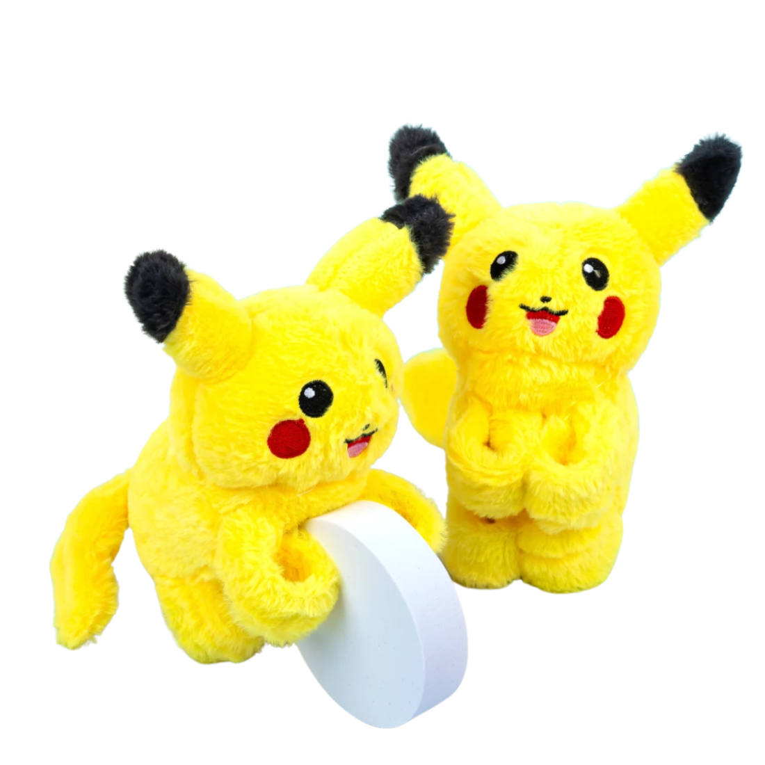 М'яка іграшка на руку браслет Блискавка 23 см