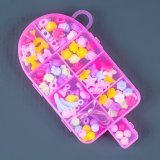 Набір намистин для плетіння браслетів Морозиво 15 см - Pobut