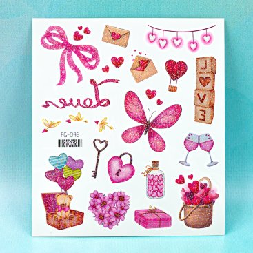 Дитячі тату з блискітками Мікс FG-046 - Купити