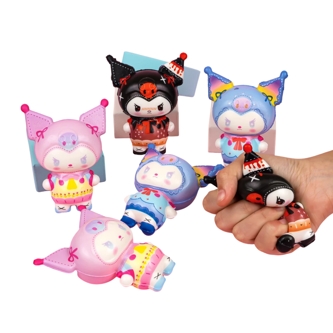 Сквіші Аніме кольорові 11 см - Pobut