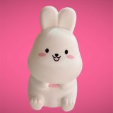 Ночник зайчик 17см оптом, фото 3790