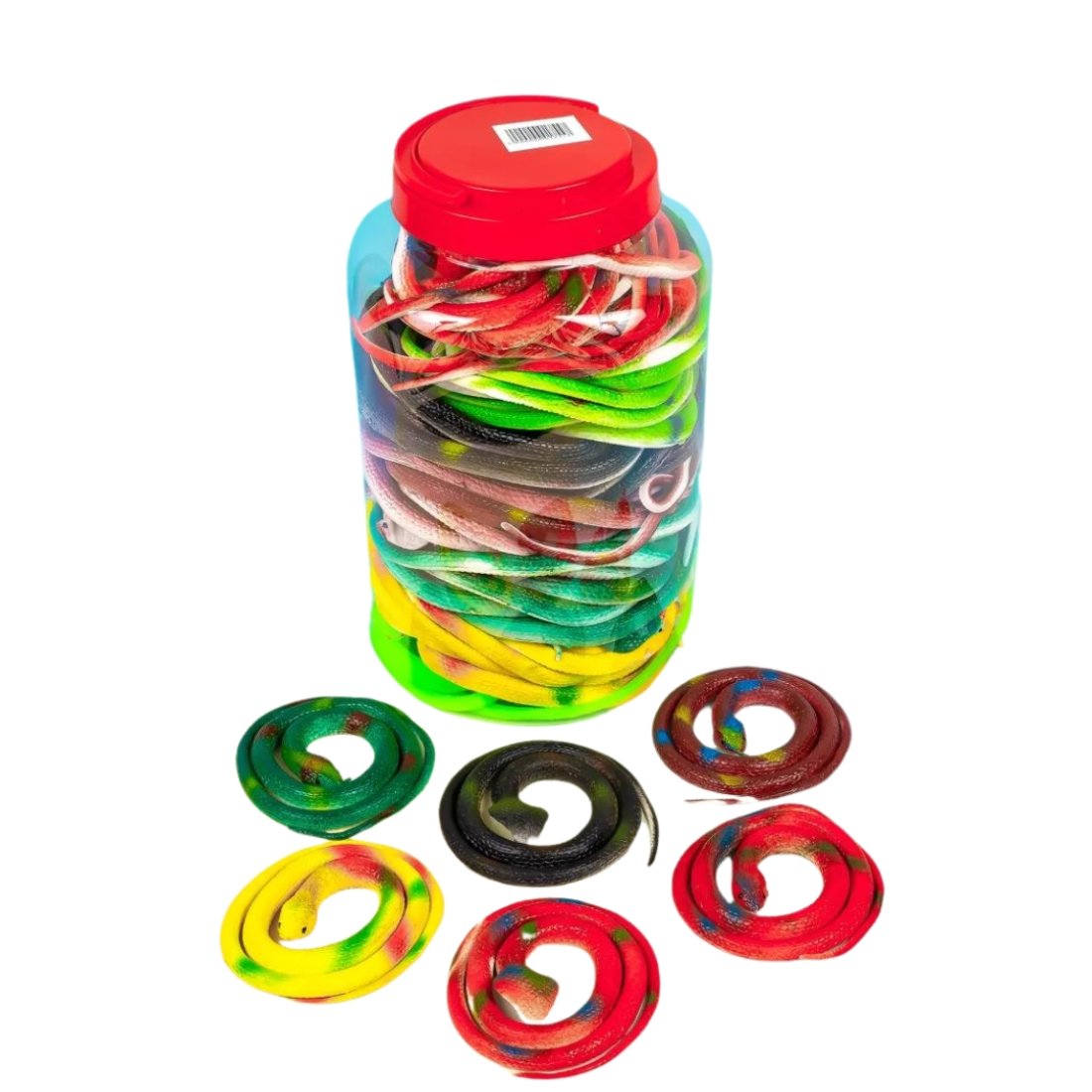 Гумові Змії у банці 2 види 75 см