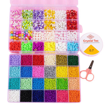 Бісер для плетіння браслетів Подвійний 20 см - Купити