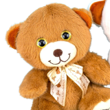 М'яка іграшка Ведмедик романтик 20 см - Pobut