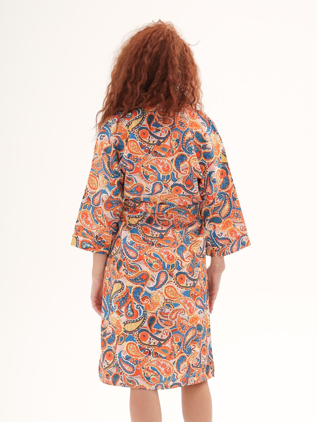 Сукня-трапеція з бавовни 2701101