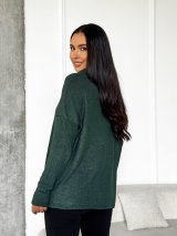 Туніка з люрексовим напиленням 230222-3 Зелений - Innoe