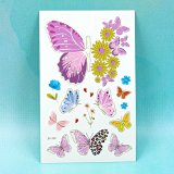 Дитячі перекладні татуювання Метелики JN-320