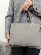 Сумка Urban Strap під натуральну шкіру з широкою шльовкою INNOE 300009-5 Сірий