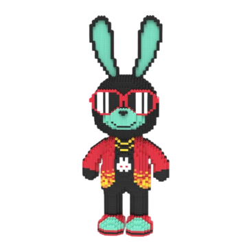 Конструктор Модний Заєць — 50 см, 3621 деталь - Купити