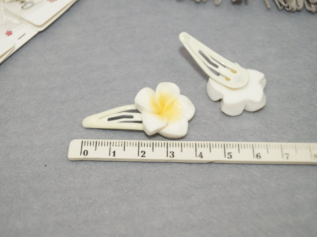 Заколка Тік-так. 4 см. - Кристалік