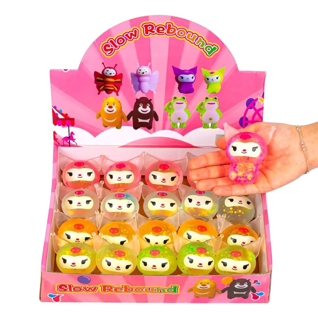 Антистрес жуйка-тягучка Аніме 8 см