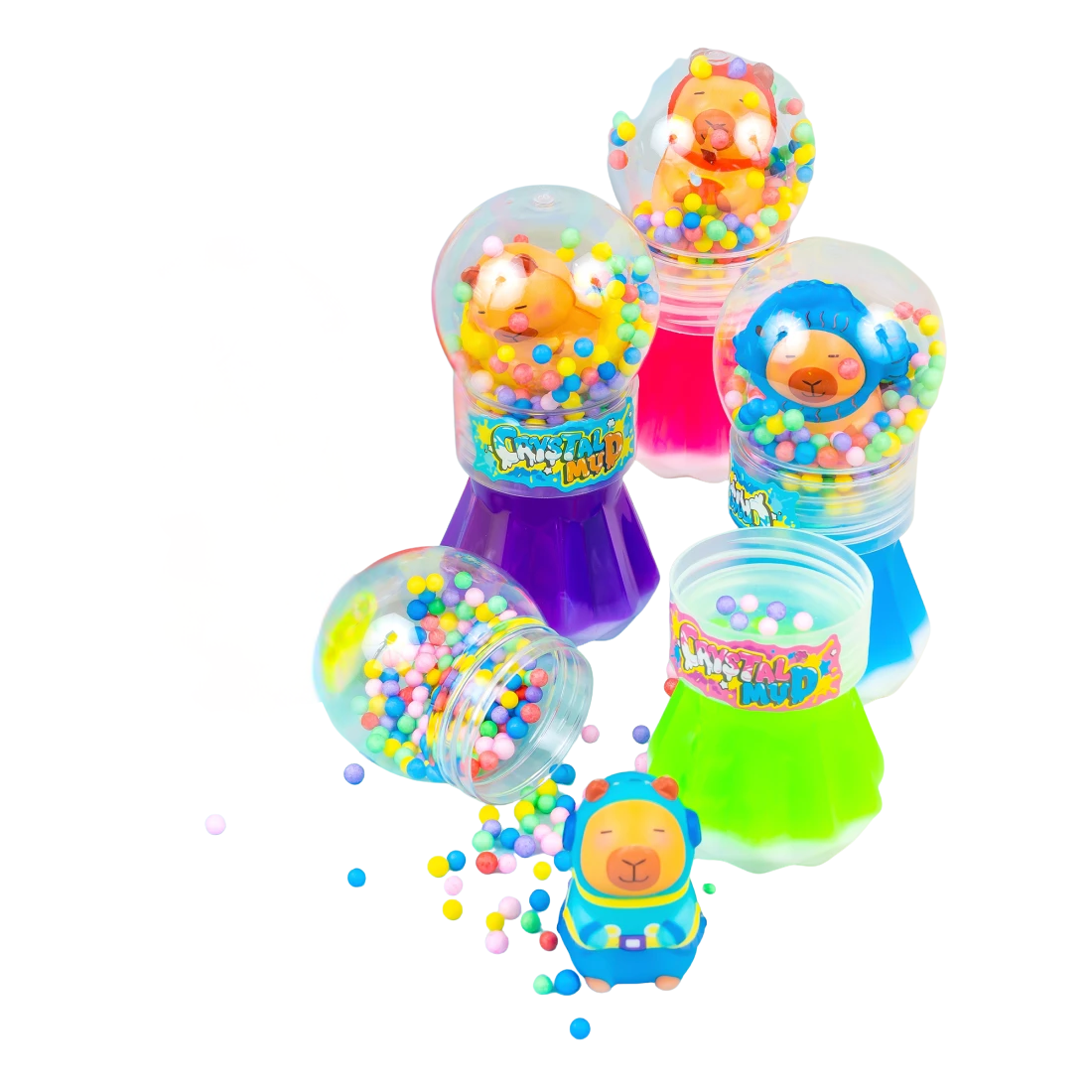 Слайми Капібари великі 13,5 см, 160 г - Pobut