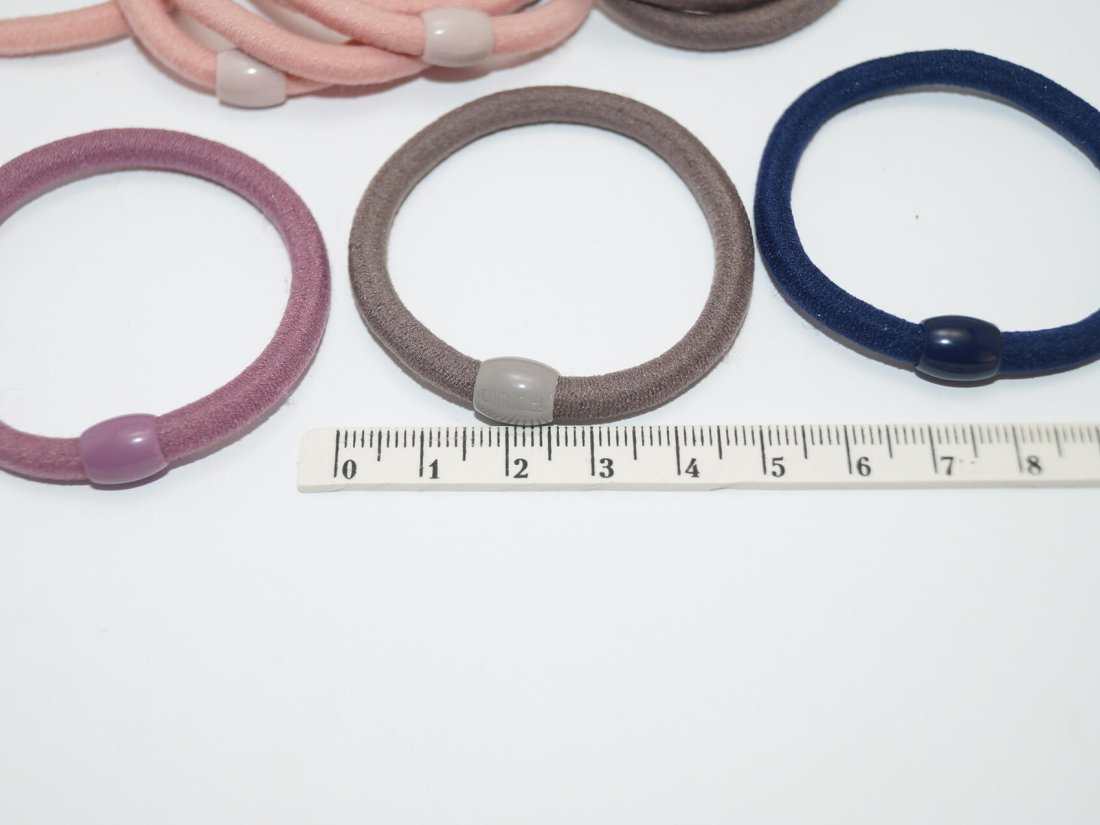 Резинки для волосся. Тонкі. - Кристалік