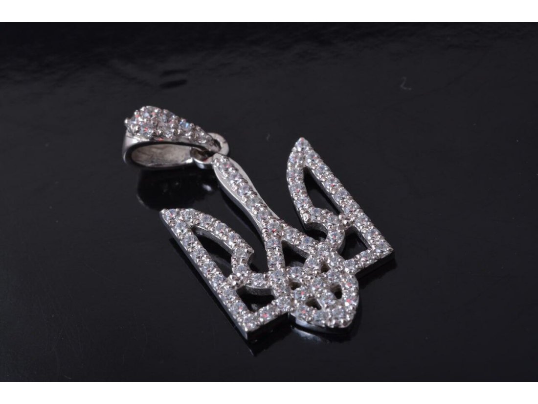 Підвіс "Герб" з камінням - Фото1 Підвіс "Герб" з камінням