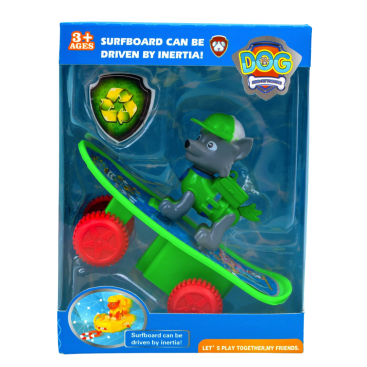 Іграшка собачка патруль на скейті 13 см - Купити