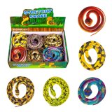 Гумові Змії кольорові два види 75 см