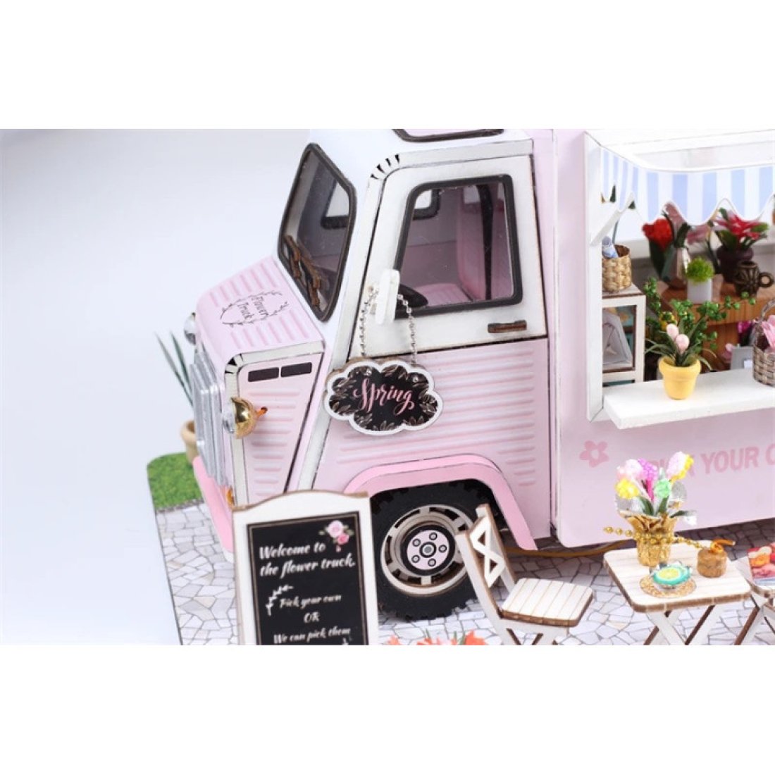 Румбокс Квіткова машинка конструктор Meet Flower Car + купол - Купити