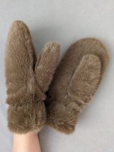 Утеплені хутряні рукавиці для зими INNOE 85005-4 Коричневий